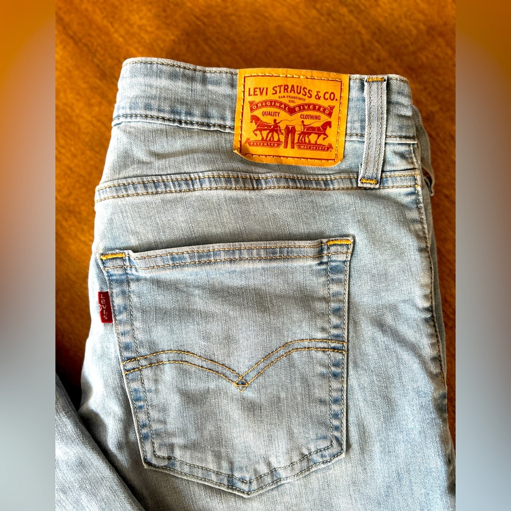 721 high rise skinny Levi’s stretch denim